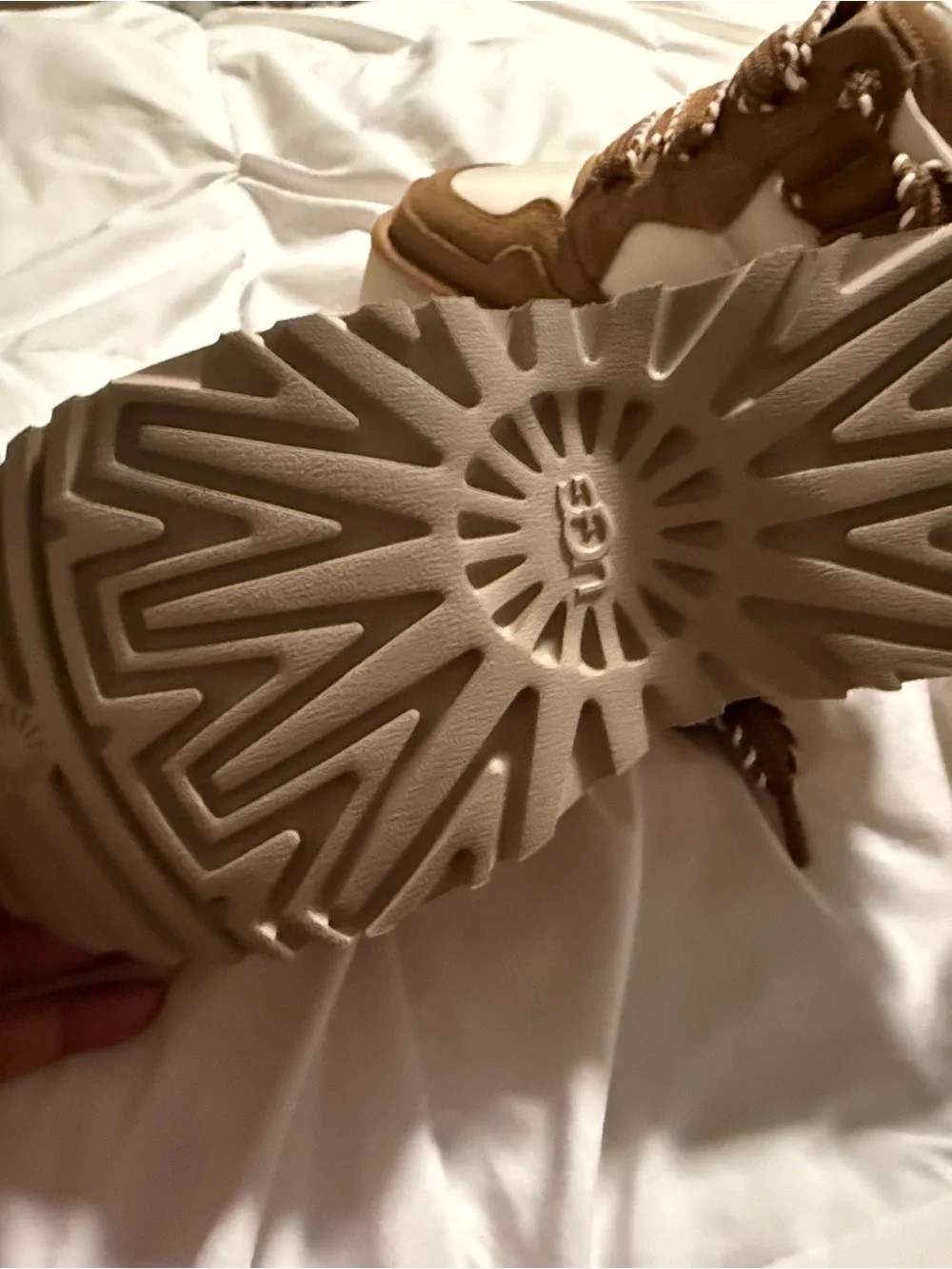 UGG Lo Lowmel Platform Sneakers in Brown - Picture 2 of 11